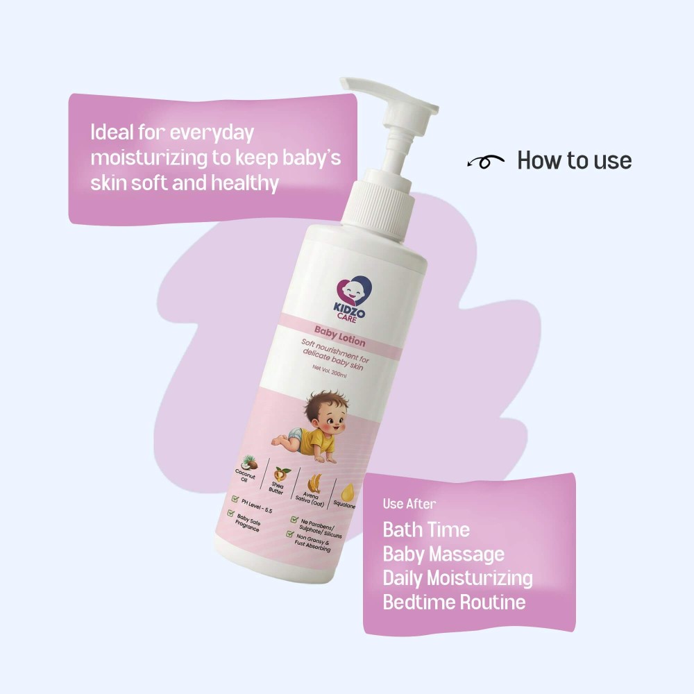 Baby Lotion - Kidzo Care