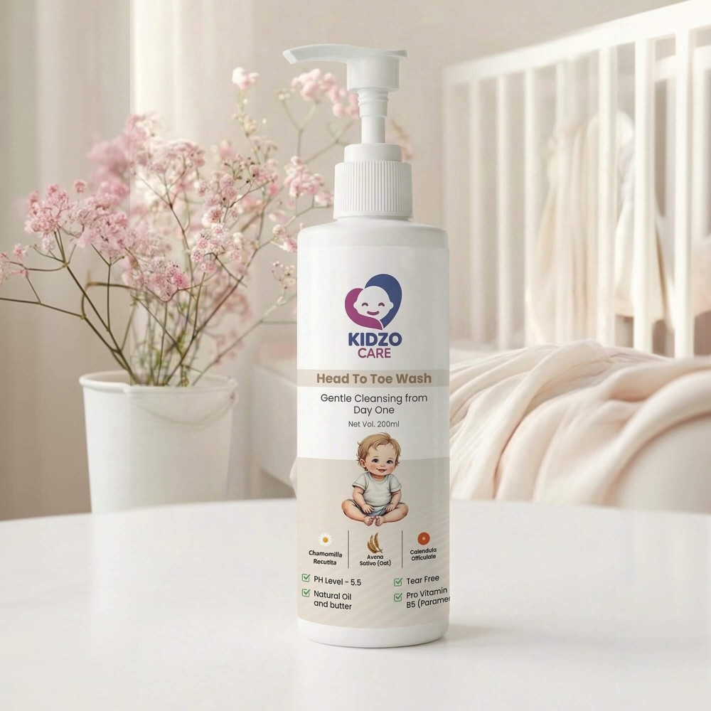 Baby head to toe wash - Kidzo Care