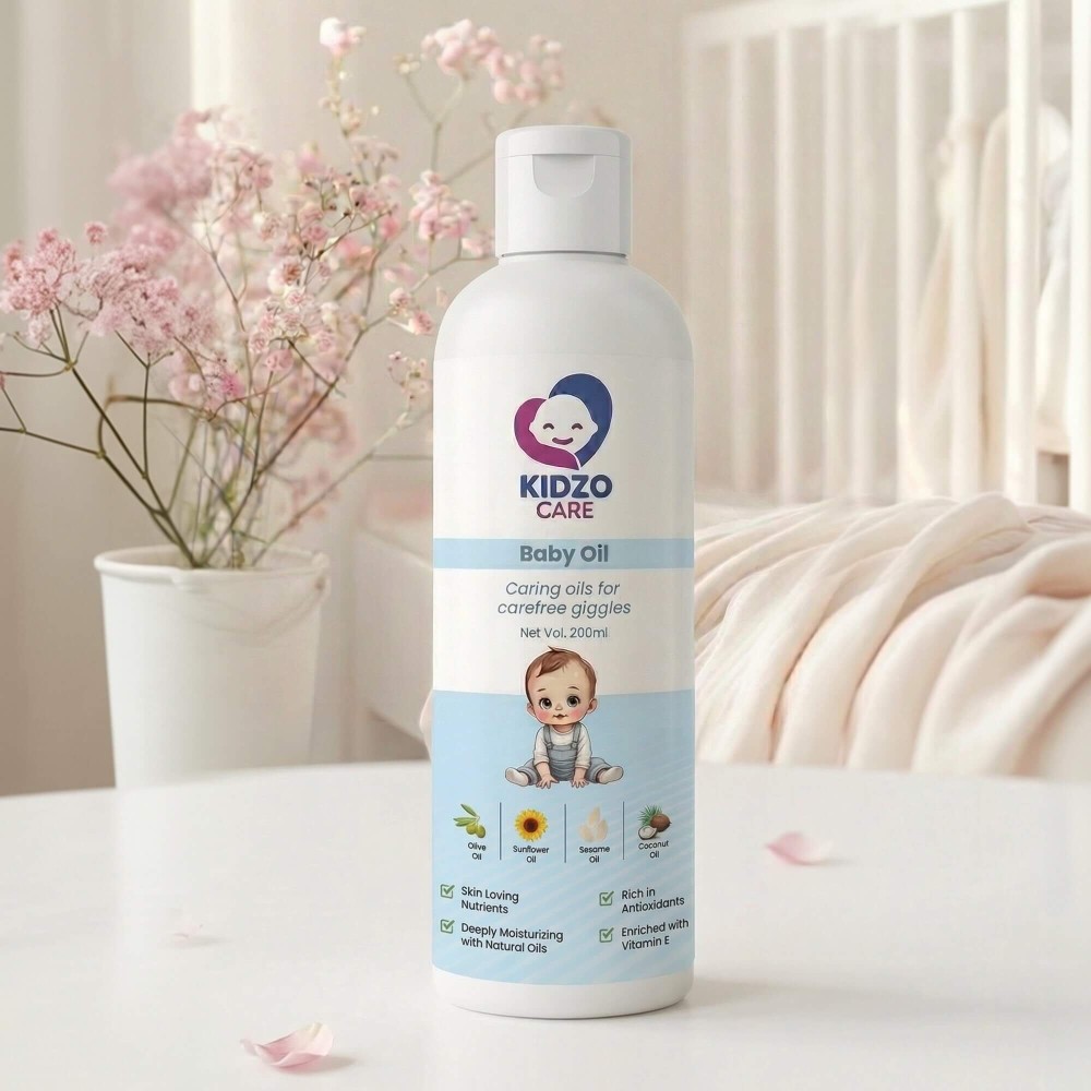 Baby oil - Kidzo Care