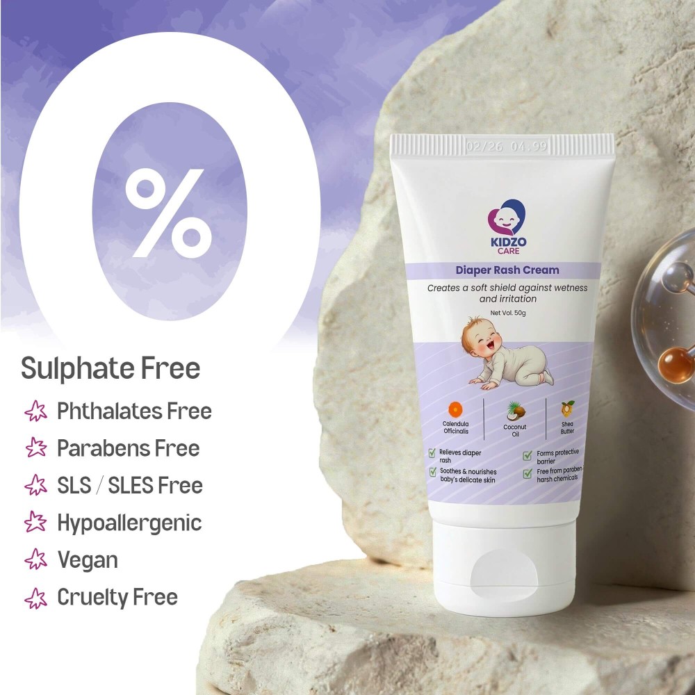 Baby diaper rash cream - Kidzo Care