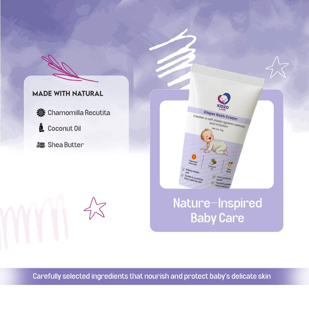 Baby diaper rash cream - Kidzo Care