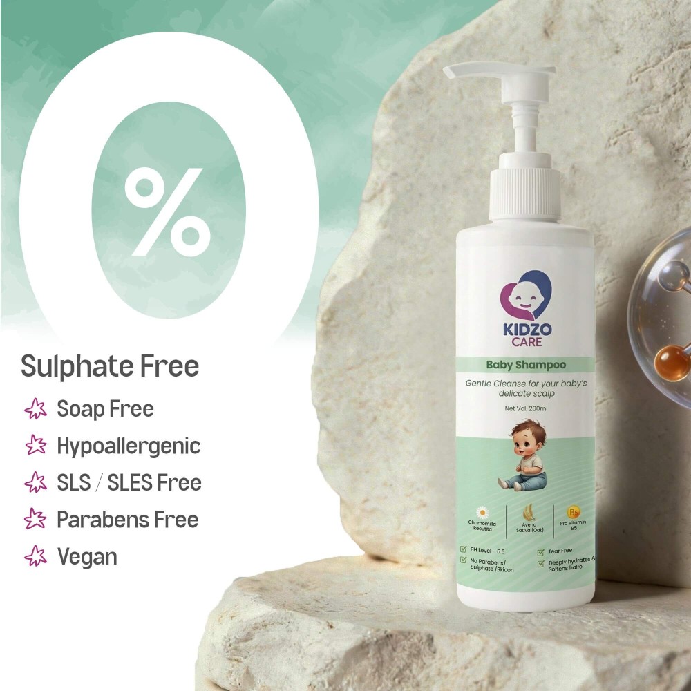 Baby shampoo - Kidzo Care