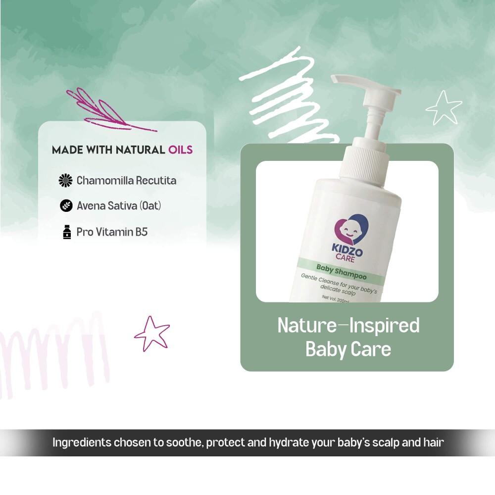 Baby shampoo - Kidzo Care