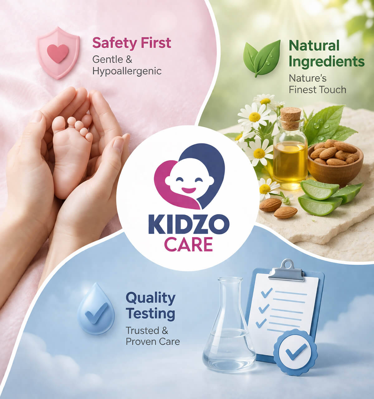Safe & Natural Baby Care | Best organic baby skin care products in India