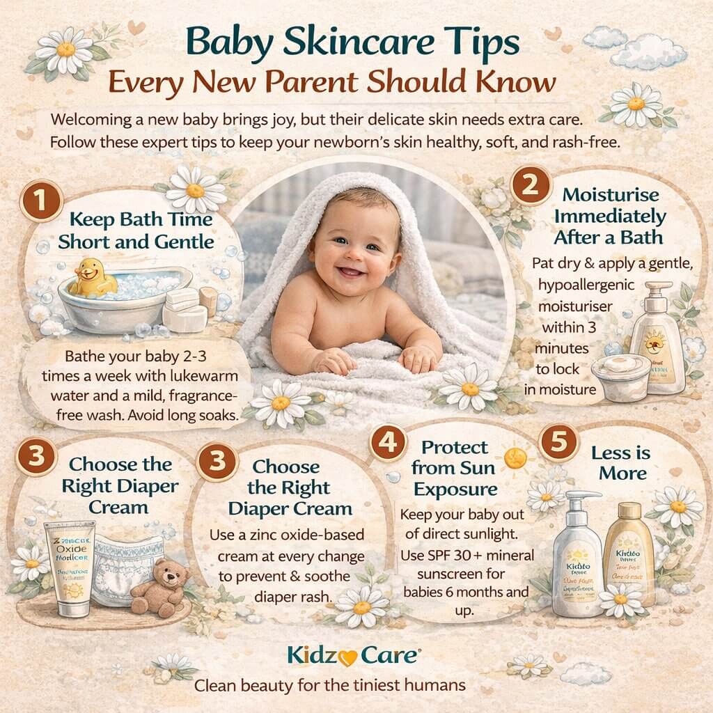Baby Skincare Tips Every New Parent Should Know